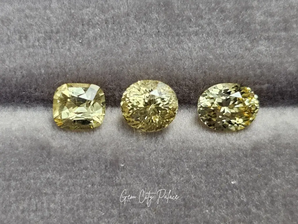 Natural Yellow Sapphires – Untreated & Loupe Clean [PS005]